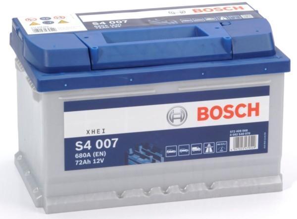 Bosch s4007 72Ah käynnistysakku - Vuoksenautotarvike.fi
