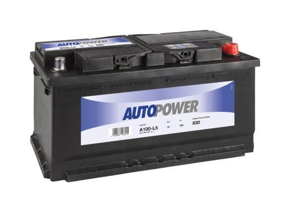 Autopower 100Ah -käynnistysakku - Vuoksenautotarvike.fi