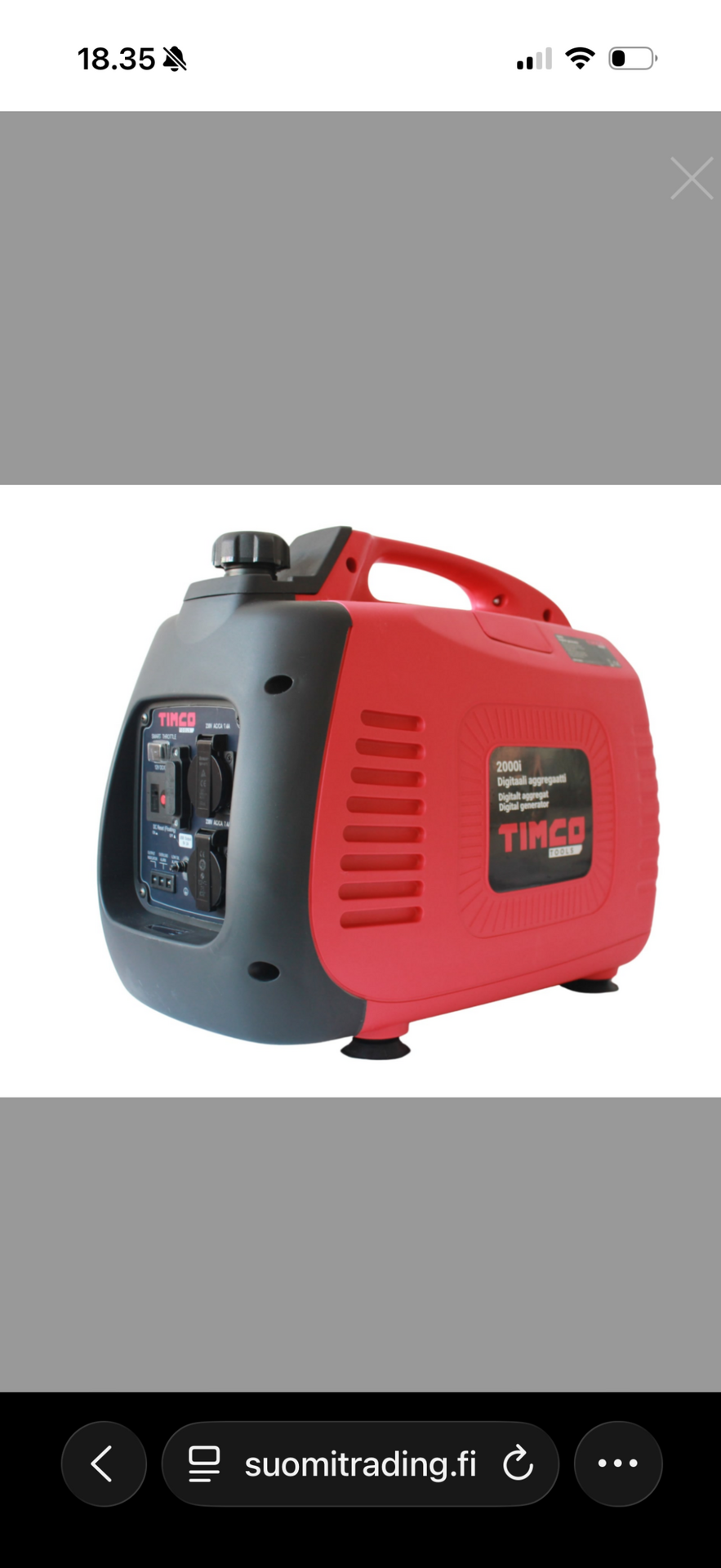 Timco 2000i digitaali aggrekaatti